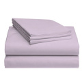 Bamboo Bed Sheet Set - Hypoallergenic Bedding Blend From Natural Bamboo Fiber - Resists Wrinkles  4 Piece  Fitted Sheet